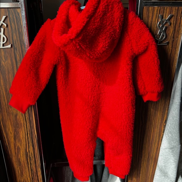 Nike Sherpa Hooded Zip Up Coverall - Picture 2 of 4